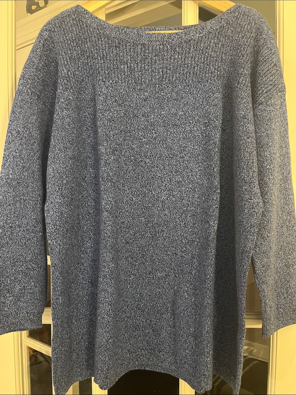 Talbots Blue Heathered Sweater. 2X